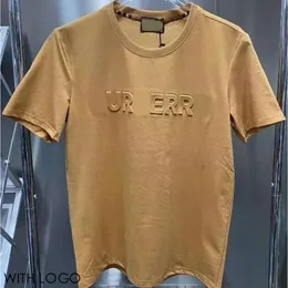 koszule t męskie designerskie kobiety europejskie litera graficzna grafika moda mężczyźni krótkie rękaw T -koszulka kobiety odzieżowe bawełniane koszulki Polo Shirs Leer Wining Shor Shi