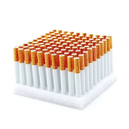 Tragbare Aluminiumlegierung Zigarettenformrohre Länge 58 mm und 78 mm Ein Hitter -Taschen -Taschen -Stahl -Handrohr -Rauchfilterfilterrohr
