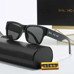 Hot Luxury Designer Solglasögon B Märke för män och kvinnor Små pressad ram Travel Premium UV 400 Polariserade solglasögon Högkvalitet med låda