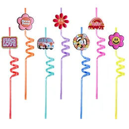 Bere tema STS di pace 2 16 a tema Crazy Cartoon Plastic for Kids Birthday Christmas Party Bombons