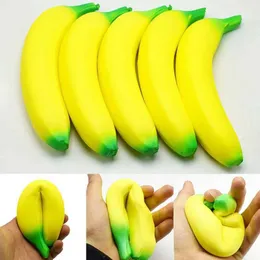 Giocattolo banana resistente alla compressione del giocattolo di decompressione con un giocattolo di frutta gigante a rallenta