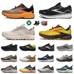 Brooks Running Shoes Ghost 15 Glycerin Cascadia 17 Männer Womens Trainer Outdoor Sport Sneaker Schwarz weiß orange Lila Größe 36-45