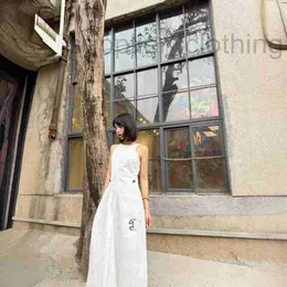 Basic Casual Kleider Designer 2024 Sommer New CC Damen Wear's Wear Simple and Elegant Long for Women 7Kex