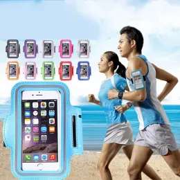 Sport Armband Case Telefon Uchwyt mody dla kobiet mężczyzn na ręce Torebki smartfona Sling Running Gym Arm Band Fitness Wsparcie LL