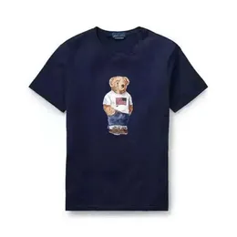 ポロスベアTシャツ卸売高品質のコットンベアTシャツ半袖TシャツUSA AC