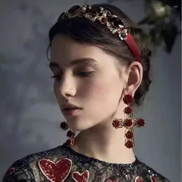 أقراط متدلية عبر الأوتار الطويلة Mujer Kolczyki Jewelery Brincos Boucle d oreilles doreille femme damskie retro