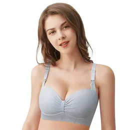 Mutterschaft Intimates schwanger Frauen BAS Kabellose Pflege Bras Entbindlichkeit Kleidung Anti -Sagging Unterwäsche Damen Damen atmungsbedingter Latex BAS D240516