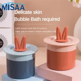 Flüssiger Seifenspender tragbarer Schaummaschinenbecher -Reinigungsstücke zum Entfernen von Make -up -Shampoo Bubbler