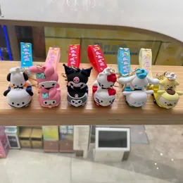 Großhandel niedliche Fahrkätten Keychains Kuromi Doll Car Schlüsselketten Kinderspielpartner Heimdekoration
