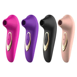 Mächtige Sauger Clitoris saugen Vibratorin weibliche Klitoris Brustwarze Oral Vakuum Stimulator Massaget Sexspielzeug Erwachsene für Frauen 4 Farben