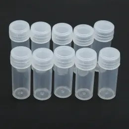 Hurtownia 5 ml przezroczystą plastikową próbkę objętość butelki puste słoiki pojemniki kosmetyczne małe przechowy