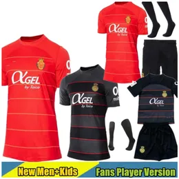 2023 2024 Novo camisa de futebol de RCD Mallorca Sanchez Abdon A. Raillo Valjent Muriqi Baba Grenier 23 24 Home Home Away Kits Kits Camisa de futebol xxl