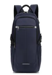 Backpack de laptop de 156 polegadas masculina mochila masculino Notebook comercial Pacote de traseiro à prova d'água Bags de carregamento USB Travel Bagpack4459404