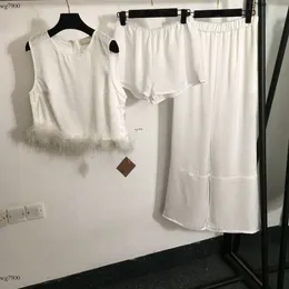 Designer Suculento Ruos Trechos Women Brand Roupas femininas Verão de duas peças Logotipo de moda Ladies Camise