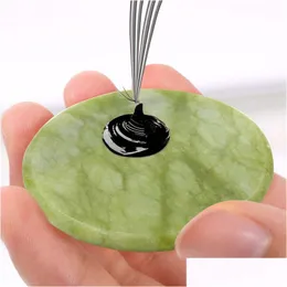 Wimpernklebstoffe Jade Steinhalter Wimpernkleberkleber Paletten Wimpern Make -up -Erweiterung Transplantation Tool Drop Lieferung Gesundheit Schönheit auch Dhj6m