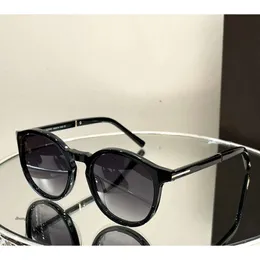 1021 Black/Grey Round Men Women Designer Sunglasses Shades Sunnies Gafas de sol UV400 Eyewear with Box