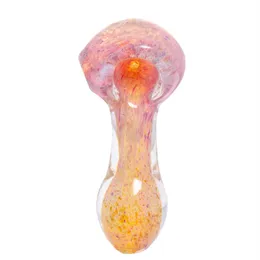 Glass pipes glass smoking pipe handcrafted spoon pipe Manufacture Hand-blown colorful Luxury looking glass smoking pie