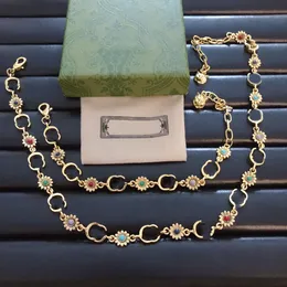 Designer g de letra colares pendentes de pulseira de pulseira colar de aço inoxidável banhado a aço de aço feminino Acessórios para jóias de casamento