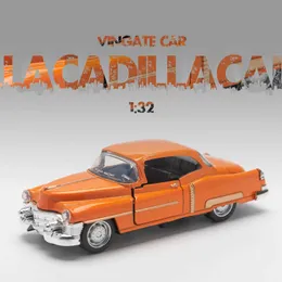 Diecast Model Cars 1 32 in lega Diecast Cadillacs Auto vintage Modello classico Pull Back Car Minality Vehicle Replica per il regalo di raccolta per bambini WX