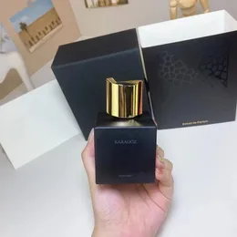 العلامة التجارية الفاخرة 100 مل من Nishane Karagoz Man Man Women Extrait de Parfum رائحة طويلة تدوم العلامة التجارية محايدة كولونيا رذاذ عالي الجودة سفينة سريعة