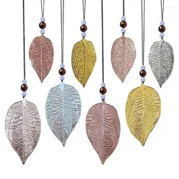 Tapisserier Metal Leaf Wall Decor Artificial Hanging Ornament Christmas Tree Party Tapestry Home Living Room Wedding Decoration Gifts