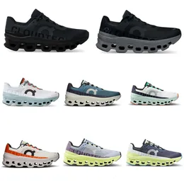 Duncks Baixa Running Shoes Homens Mulheres Running Shoes Cloudrunner Chambray Midnight Shale cobalto metal da meia -noite Cloudstratus White Black Sage Pistachio Grey Cork Fawn