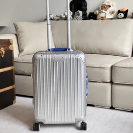 Designerbagage med hjul reser resväska för män kvinnor 21 26 30 tum stamväska stor kapacitet resväska unisex fritidsvagn