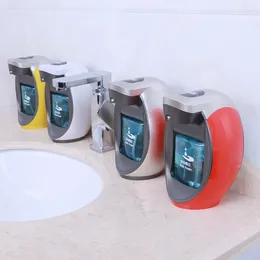 Dispensador de sabão líquido Automático Indução de espuma Handilizador de mão Bottle Stand Wall Box pendurado Caixa inteligente