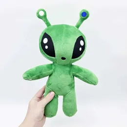 Stuffed Plush Animals New Green Alien Toy Doll Aftonsparv Kawaii 34cm Insect Animal Filling Soft Birthday Gift Q240515