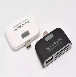Novo USB 31 Hub T Tipo C TF SD Micro USB Porta Adapter Card Card Reader com função OTG para Android Phone PC2971527