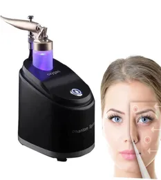 Tragbare reine Sauerstoffwasserspray -Jet -Gesichtsmassage Hautverjüngungspflege Peel Machine Whitening Falten Entfernung DHL6390849
