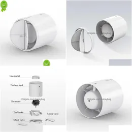 Other Home & Garden New 4 Inch Grow Duct Fan Air Ventilator Pipe Ventilation Exhaust Mini Extractor Wall Vent Drop Delivery Dhemb