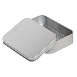 Spelkort Metall Tin Box Lagringslådor förpackning Fodral Push Candy Pill Cases Bin Jar Containers Liten Organizer Storage Box