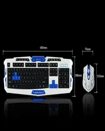 Ny höghastighet HK8100 2 4G trådlöst tangentbord och musuppsättning kvalitetssäkringsintegritet först242T9036880