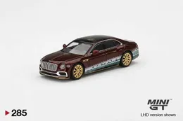 Diecast Model Cars Mini Gt China Limited Edition 1 64 Mercedes Benz Christmas Limited Edition Letre Car 285 # WX