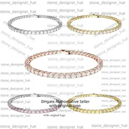 Swarovskis Bracciale Designer Gioielli di qualità originale Diamond Full Full Women Women con elementi cristallini e meticolosi 00ee