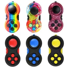 DECOMPRESSIONE giocattolo tidget pad controller del dito dell'autismo trattamento sensoriale ansia widget brinquedos para al vio do estesse h240516