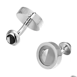 Cuff Links Brand de designer de luxo Link Jóias de moda de alta qualidade Men de letras clássicas Acessórios para camisa Casamento Delive Drop Delive DH0ZH