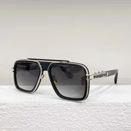 Наружные очки 2024 очки мужчины солнцезащитные очки тяжелая индустрия Dita Square для мужских и женщин -пилотов DTS403 Model Box Персонализированная минимальная лист.