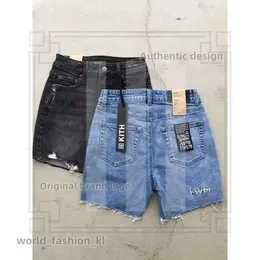 Fashion Womens Ksubi Jeans Kith Jeans Woman Ksubi Short Ksubis Kith Brand Long Jean Designer Denim Shorts Cycling Pant Shorts 866