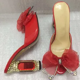 Senhoras 2021 Mulheres Genuínas Couro Genuíno Sandálias de Sandálias de Sandálias Flip-Flips Slipper Shop-On Shoes Shoes Sapatos Gladiadores Sapatos Gladiadores 3D Bowtie 8457