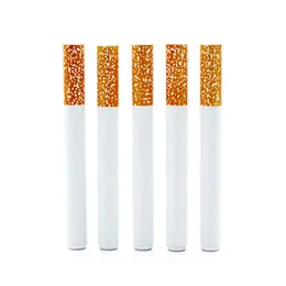 Tubi di fumo di erbe del tabacco in metallo portatile lunghezza 58 mm e 78 mm un battitore tasca con tubo in acciaio portatile a mano portatile in alluminio per tubo di sigaretta per i dispositivi di sigaretta utensili