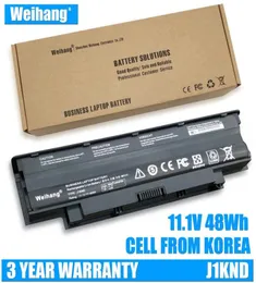 Bateria de laptop Weihang J1kND para Dell Inspiron N4010 N3010 N3110 N4050 N4110 N5010 N5010D N5110 N7010 N7110 M501 M501R M511R625406