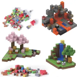 Outros brinquedos conjunto de modelos Blocos de construção magnéticos Brinquedos de construção de cubos hobbies criativos hobbies infantil brinquedos de educação brithday presentes s245163 s245163