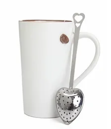 Quottea TimeQuot Coração Infusor Infusor Hearthaped Hopeless Herbal Tea Infuser Spoon Filter Tea Sinhor6096001