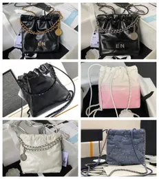 Borsa di design Chanells Bag della borsa da donna Borsa per la spesa da donna Branco di marca di lusso BASSO DELLA MINI MINI PICCOLA GARBAGGIA CATANA VINTAGE SACCA VINTAGE PASSO
