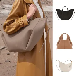 Designväska crossbody cyme stor tygväska designer handväskor arbete bekvämt bolso de diseno kvinnlig tonca axelväska designer röd väska mode mjuk läder xb165