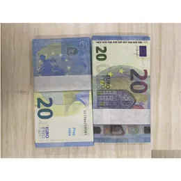 Outros suprimentos de festa festiva Copiar dinheiro real 12 tamanho requintado edição limitada História Euro Euro Britânico Pound US Dollar Propids - DIS DHB9G