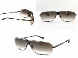 Occhiali da sole pilota in passerella GoldBrown Shades Sonnenbrille des Lunettes de Soleil Mens O occhiali da sole per uomini ombre nuove con Box1761464