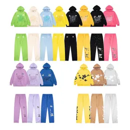 Designer Hoodie Bubble Letter Terry Stoff 555555 Hoodie Herren Frauen Frühling Autumn Hoody Designer Grafikhodie und Pant Street Fashion Hoodie Hip Hop Tracksuit S-XL